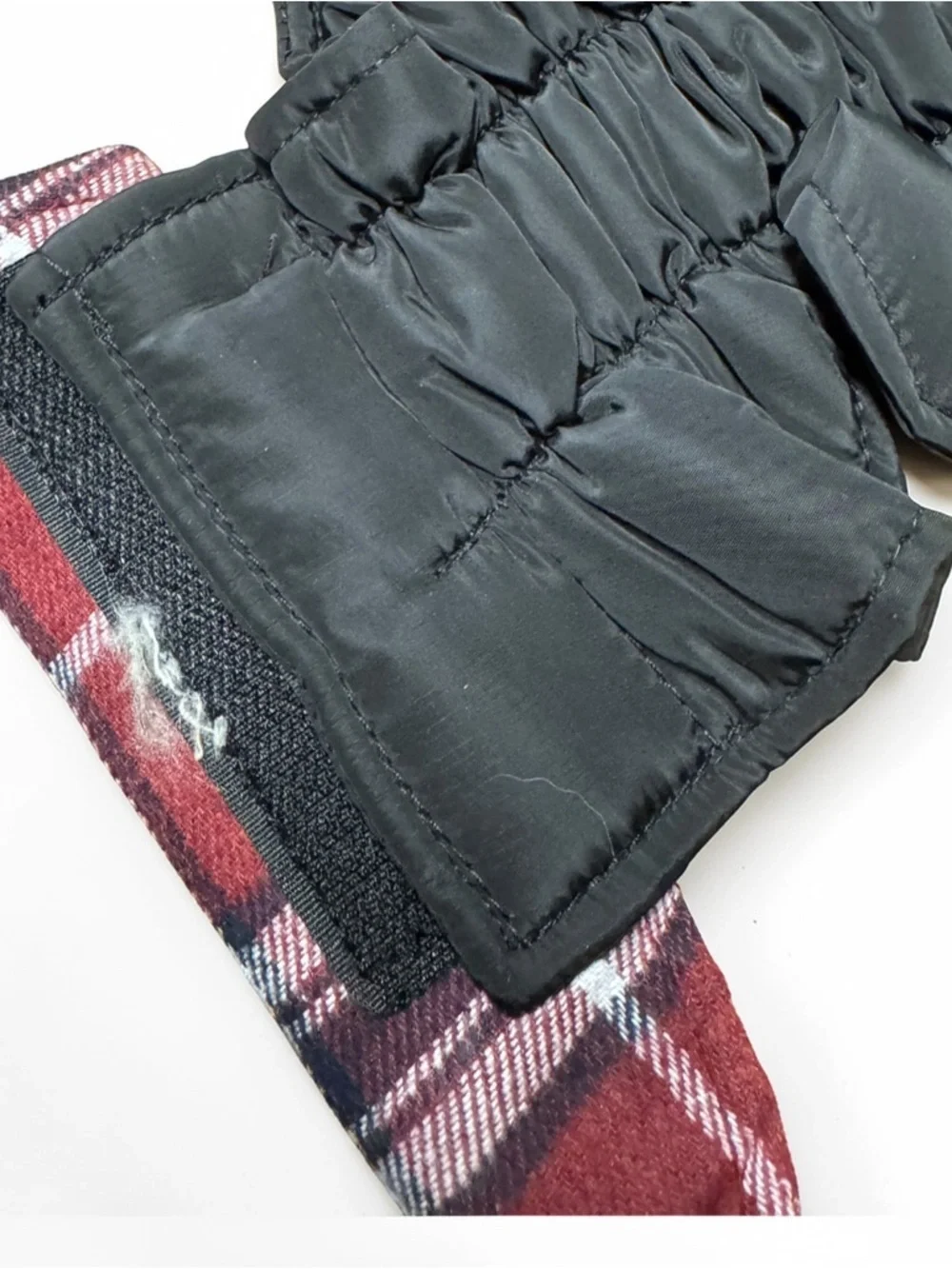 Kuoser Dog Coat Small Waterproof Reversible Jacket Plaid Winter Warm Puppy NWT